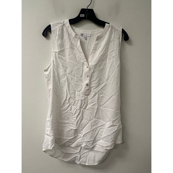 DR 2 White Tank Top Sz S - Picture 1 of 3